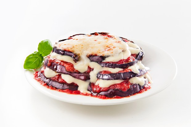 PARMIGIANA di melanzane viola