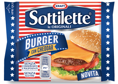 sottilette cheddar