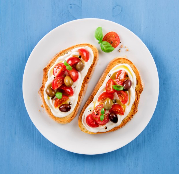 philadelphia bruschette